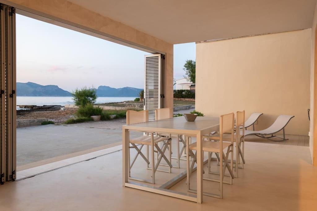 Moremar - Una Casa Especial Junto Al Mar Alcúdia Exterior foto
